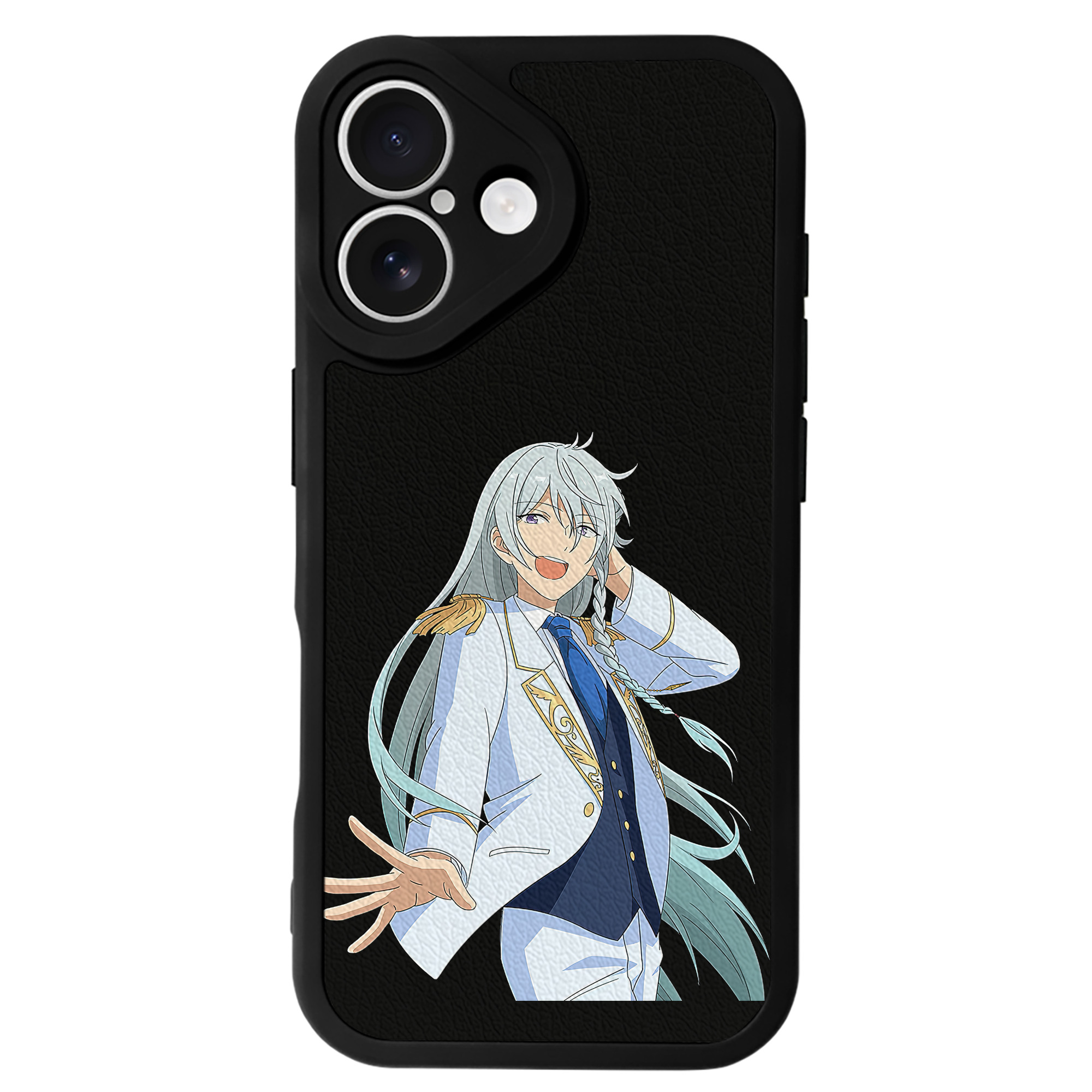 （画像用） あんさんぶるスターズ! Ensemble Stars 【iPhone 16シリーズ対応】シリコンスマホケース（レザー調） 材質：シリコン